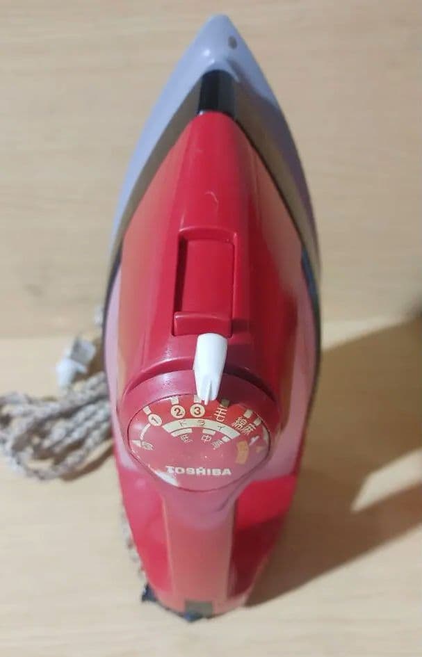 昭和レア物　ナショナル　NJ-10Cアイロンケース　東芝アイロンTA-610S