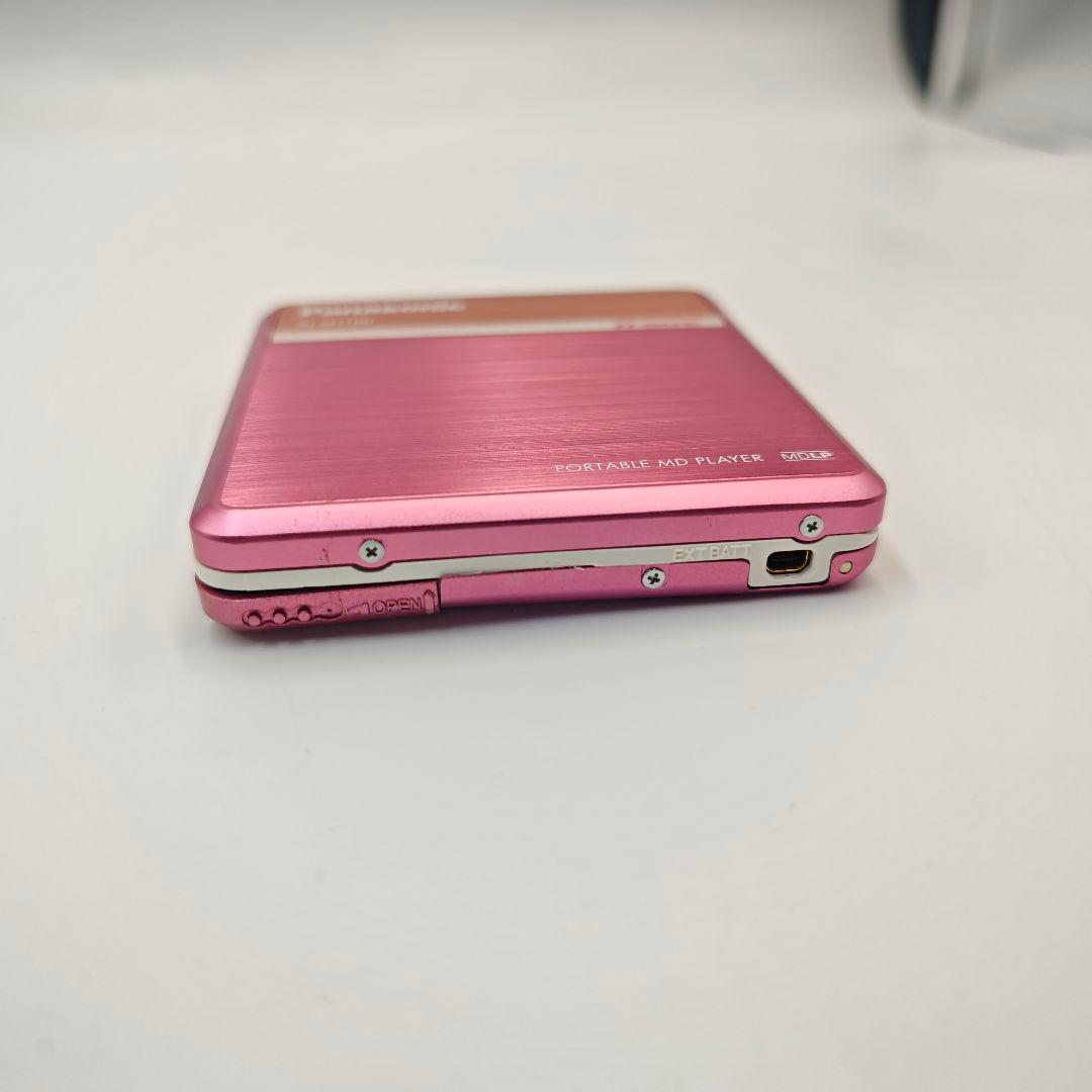 Panasonic SJ-MJ100 ポータブルMDプレーヤー ピンク