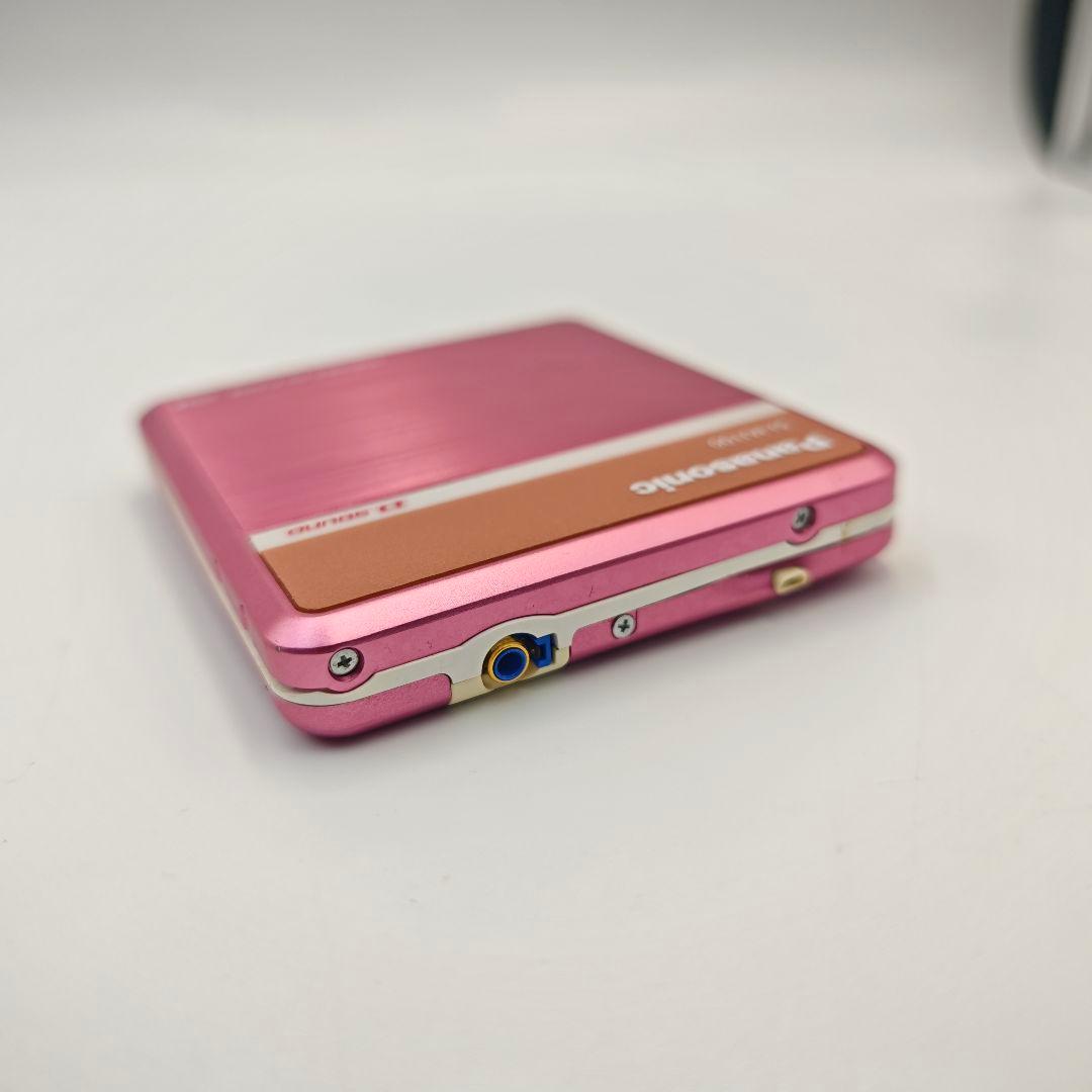 Panasonic SJ-MJ100 ポータブルMDプレーヤー ピンク