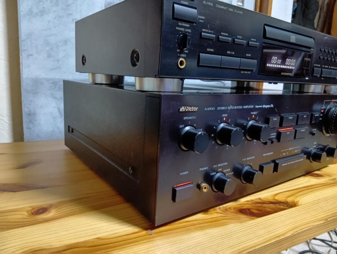 Victor プリメインアンプA-X900 & CDプレーヤーXL-V313