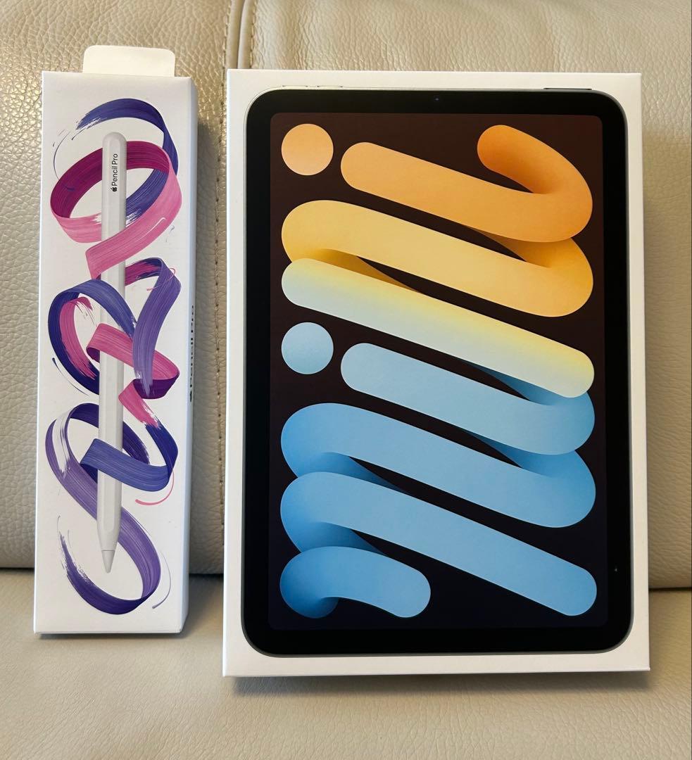 ＊iPad mini + Apple Pencil Pro＊超美品お買い得＊