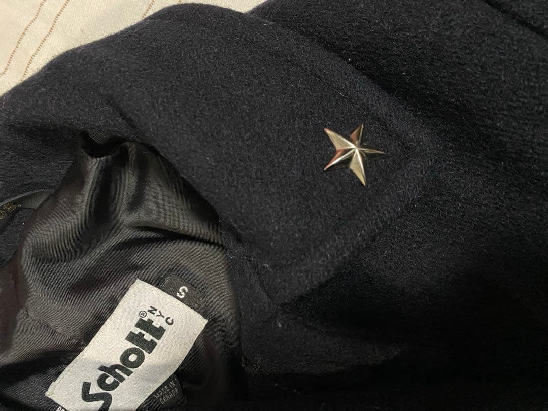 Schott BRORS.◆カナダ製◆レディースワンスターピーコート