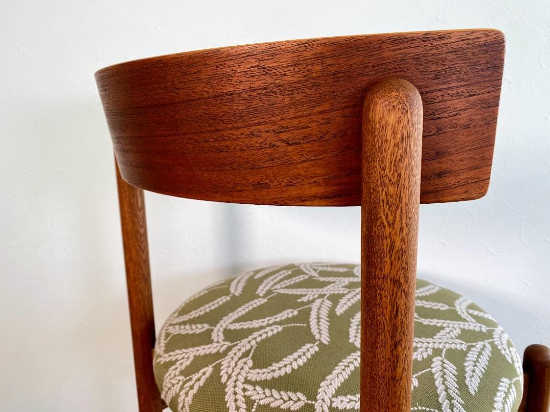 最終 希少 70s 山口木材工芸 チーク×オーク ヴィンテージチェア 仕上済 ①