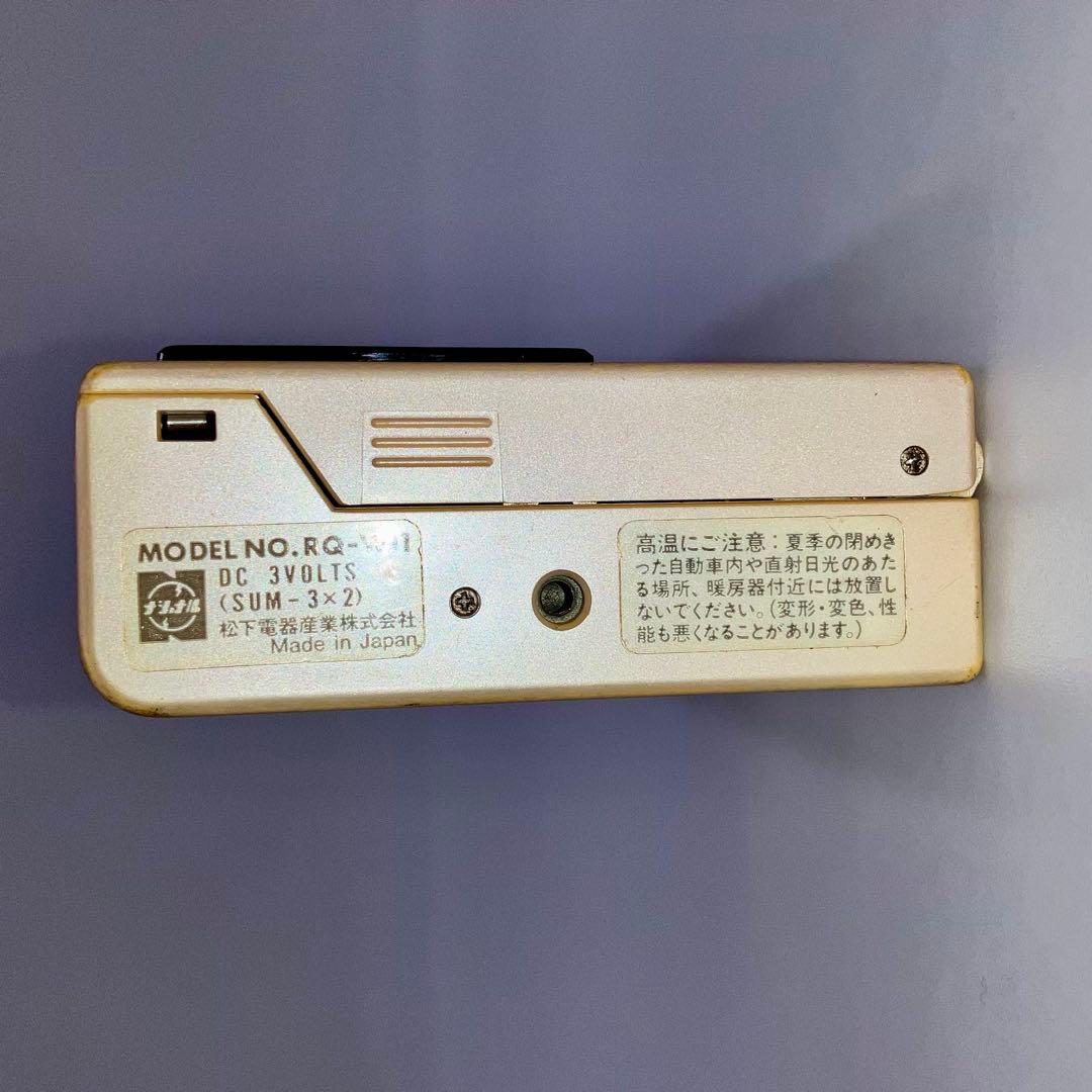 National RQ-WJ1 ステレオカセットプレーヤー　ジャンク