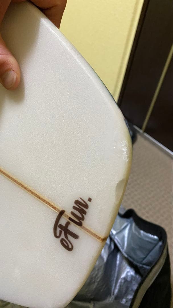 SMAC ミッドレングス　ボード 葉の模様　ファンボード　7.0