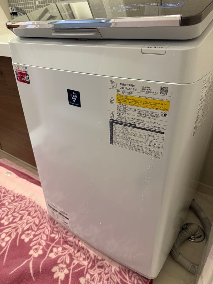 シャープ 10kg / 5kg 洗濯乾燥機 タッチパネル/ おしゃべり/wifi