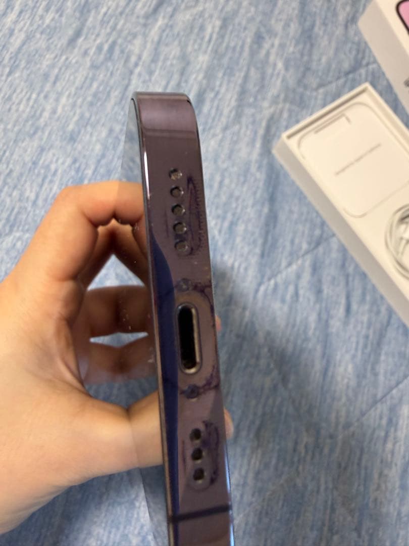 【値下げ！】iPhone 14 Pro 512GB ディープパープル 本体