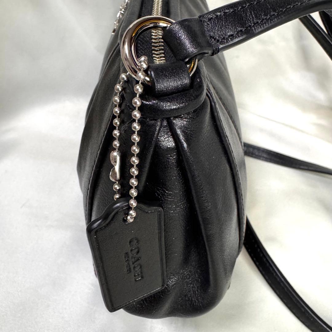 COACH コーチ　コレットレザースウィングパック　クロスボディ　超美品