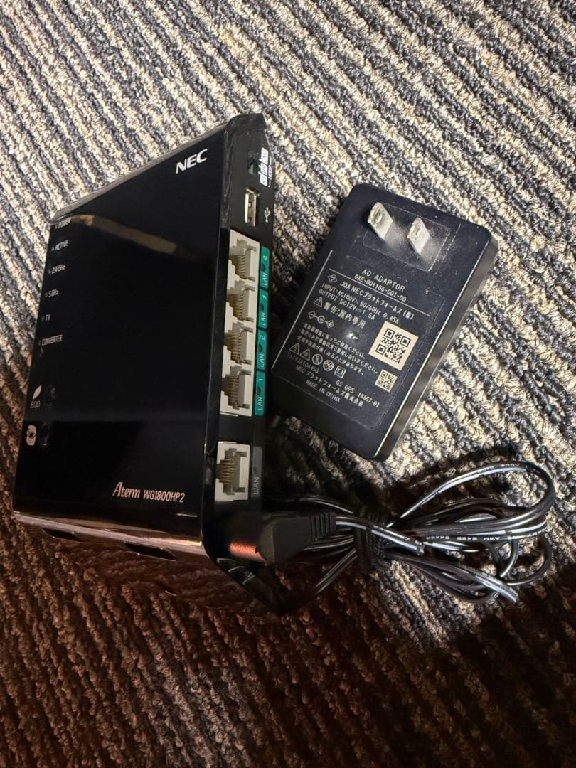NEC WG2600HP4 無線LANルーター