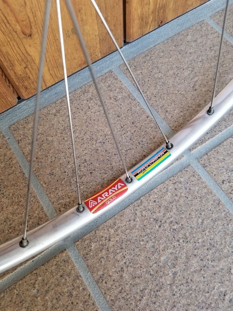 自由業 ARAYA DURA-ACE チューブラー ホイール &タイヤ付き