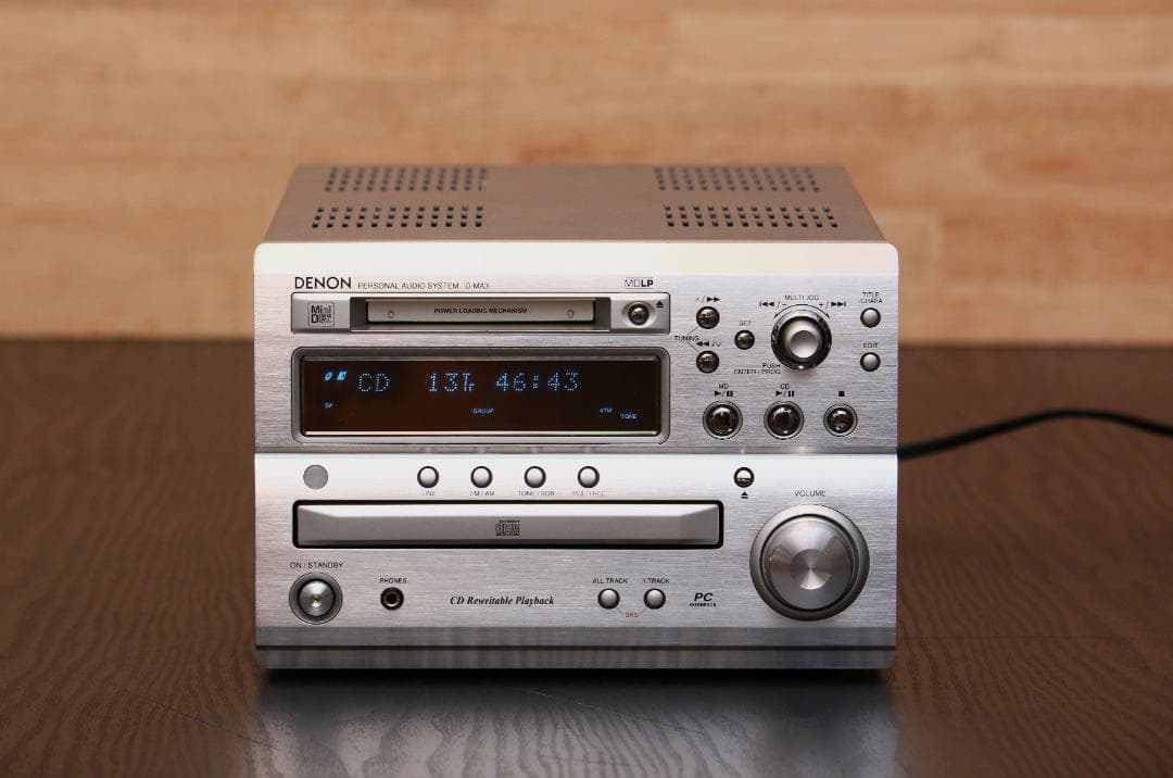 DENON D-MA3 CD/MD/TUNER/USB-DAC　ミニコンポ　美品