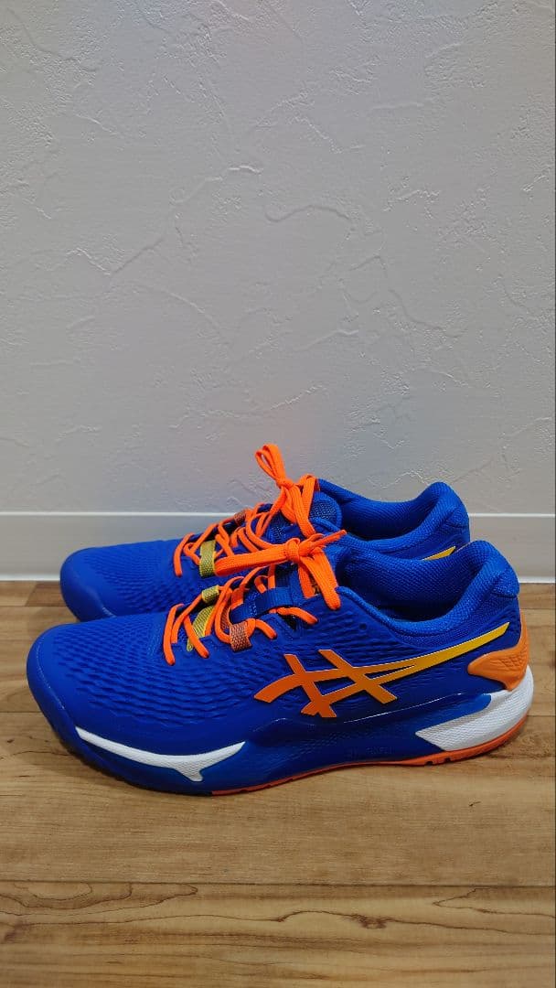 【新品同様】アシックス ゲルレゾリューション9 オールコート 26.5cm 2E