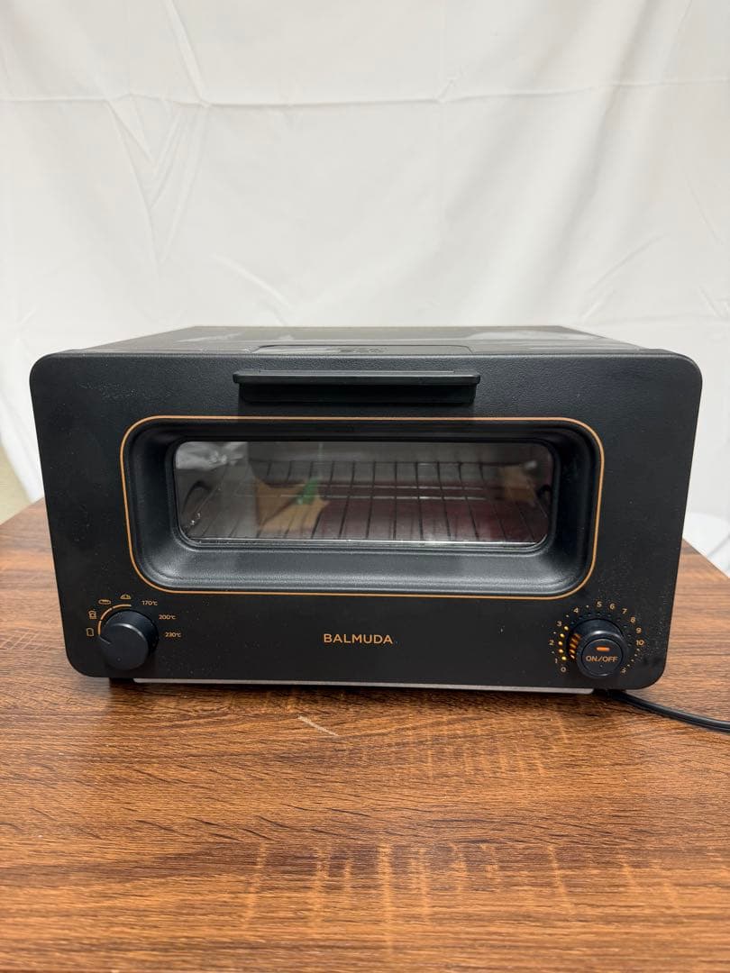 【美品】 BALMUDA バルミューダ スチームトースター K05A-BK 黒