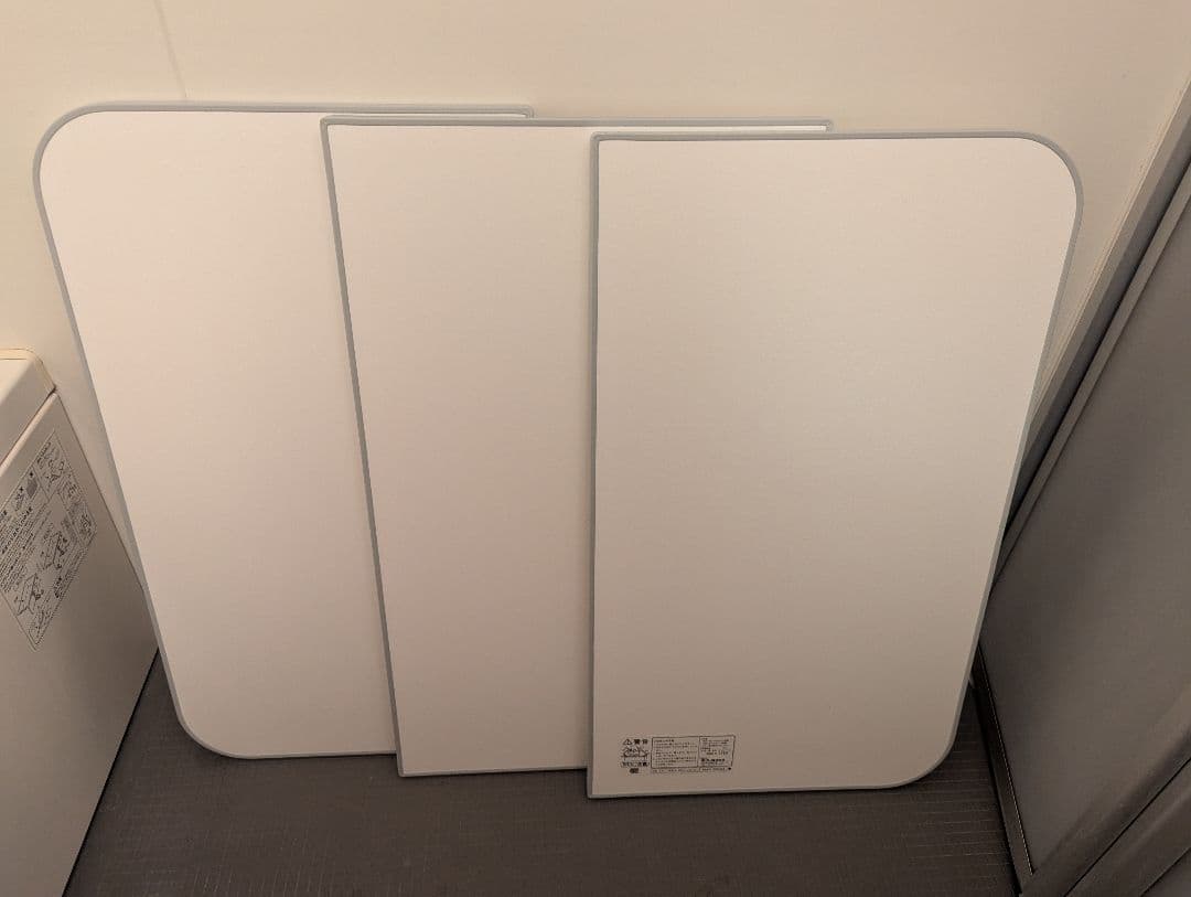 風呂ふた　ECO ウォーム neo U12 3枚セット 680×1180 mm