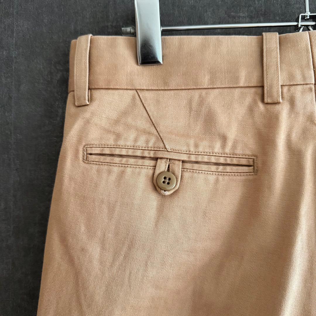 BLAMINK タックテーパード パンツ スラックス チノパン コットン