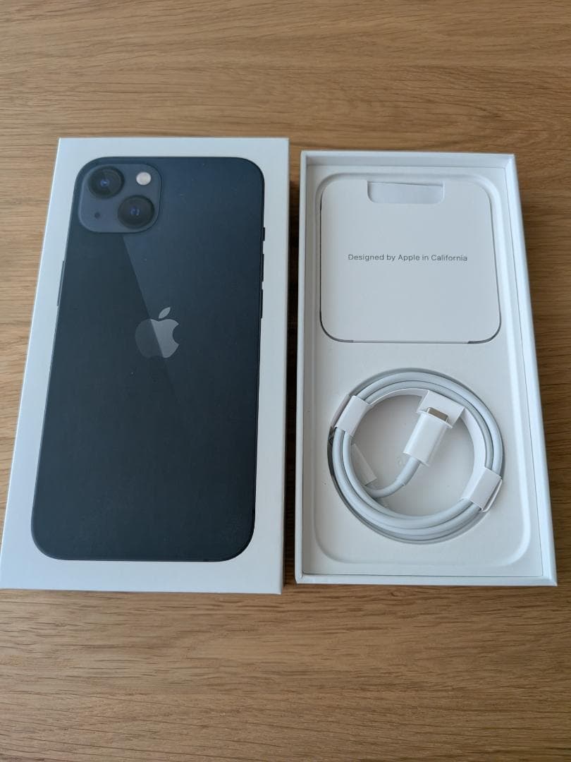 【美品】iPhone13 128GB SIMフリー ミッドナイト