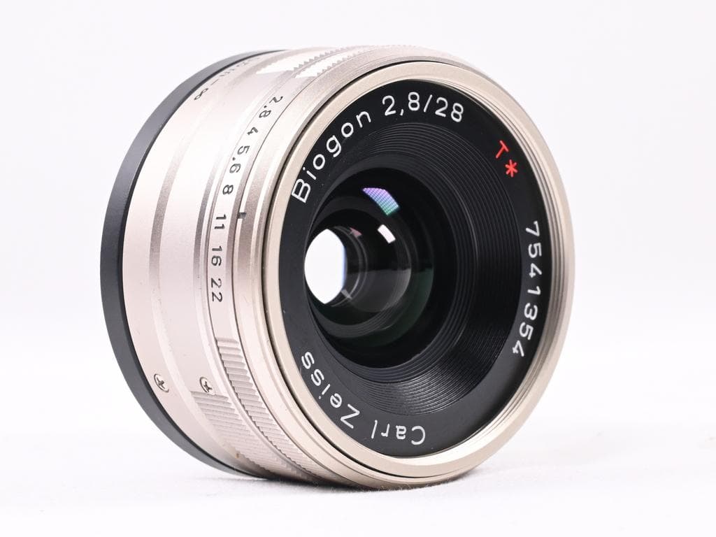 美品 CONTAX Carl Zeiss Biogon 28mm F2.8 T*