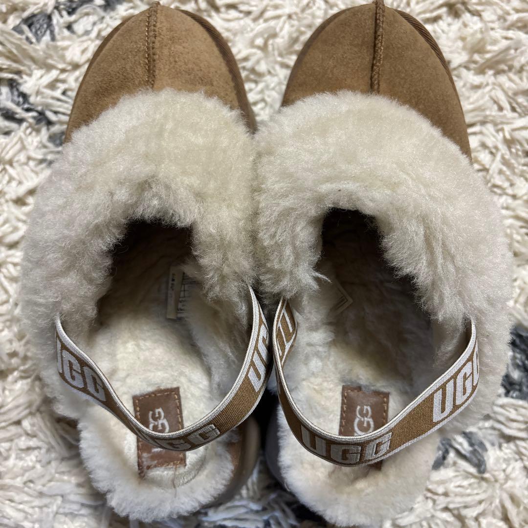 即購入可　UGG プラットフォームサンダル 厚底　ファンケット ブーツ