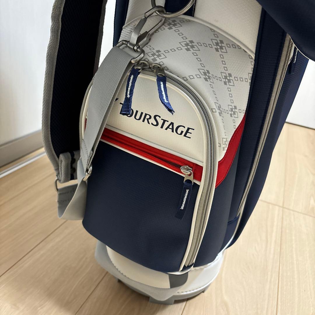 キャディバッグ TOURSTAGE #極美品