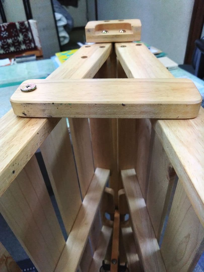 中居木工　ひのきスノコマット 折りたたみマット スプリング付き①