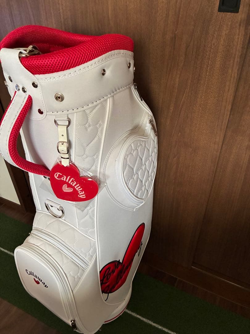 Callaway ゴルフバッグ ハートモチーフ　ヘッドカバー付き