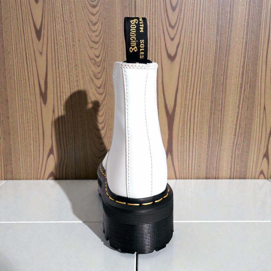 美品　Dr. Martens QUAD チェルシーブーツ24〜24.5cm厚底