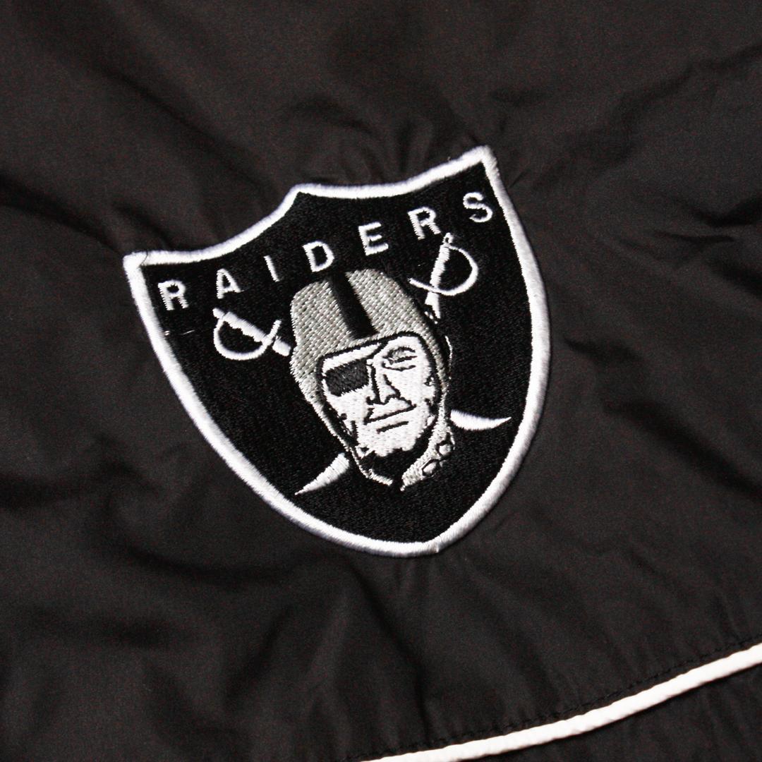 NFL Raiders ラスベガスレイダース ナイロンジャケット ブラック