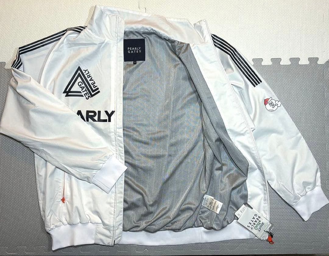 パーリーゲイツ タクティーム&サーモトロン フルジップブルゾン（WHT／4）