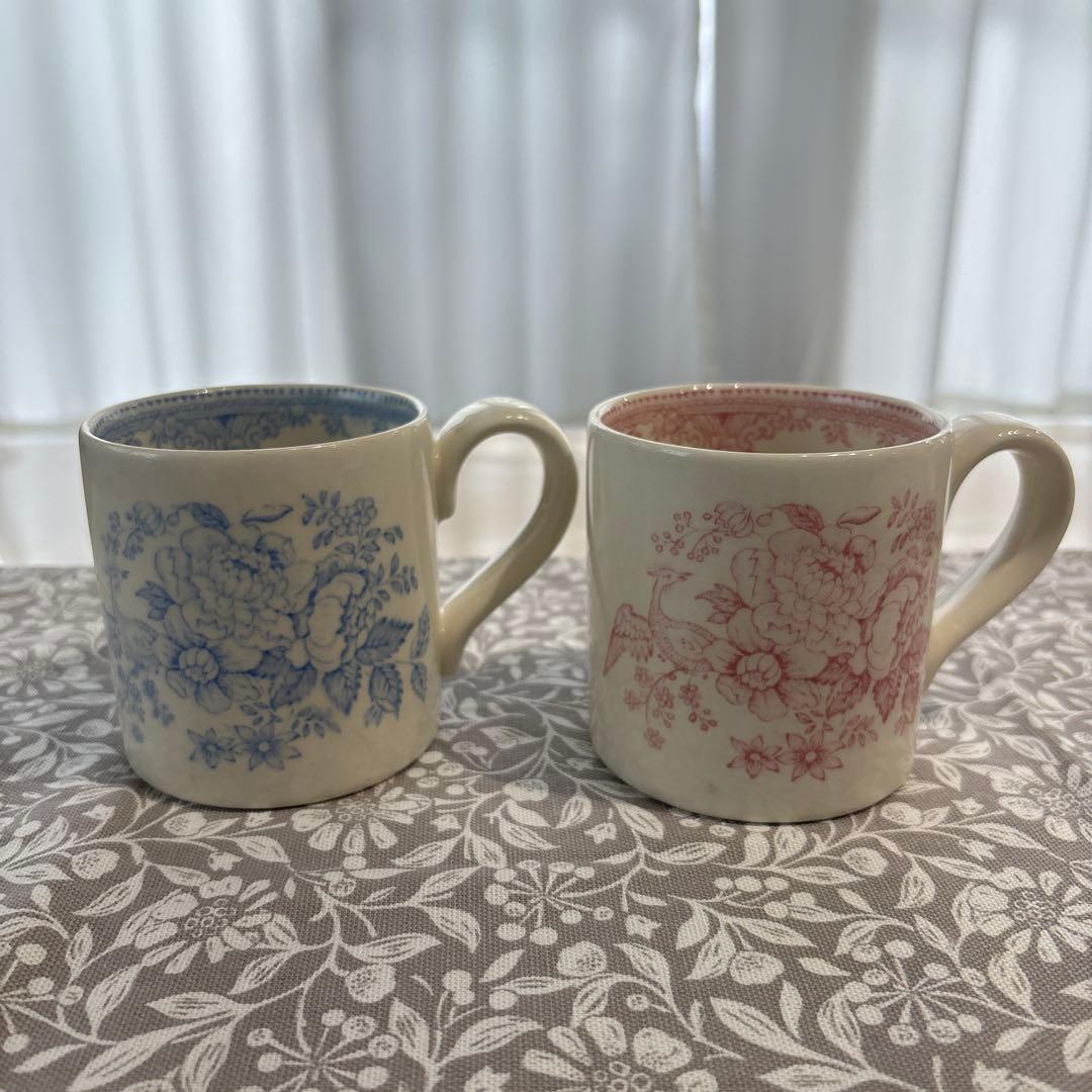 Burleigh バーレイ　プレート　カップ　マグ　食器セット