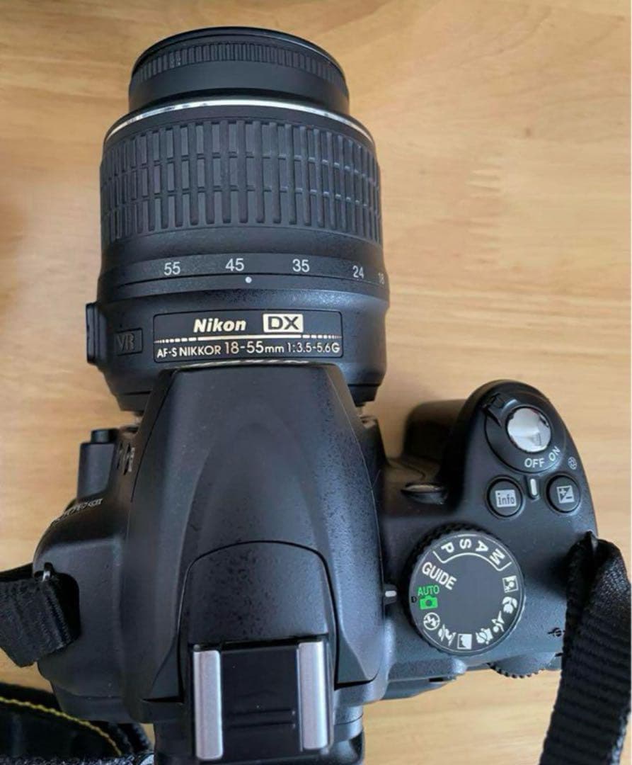 一眼レフカメラNikon D3000 望遠レンズセット