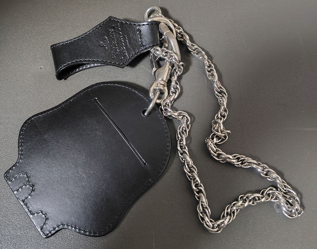 ヴィヴィアンウエストウッド正規品　スカルキーチェーン黒