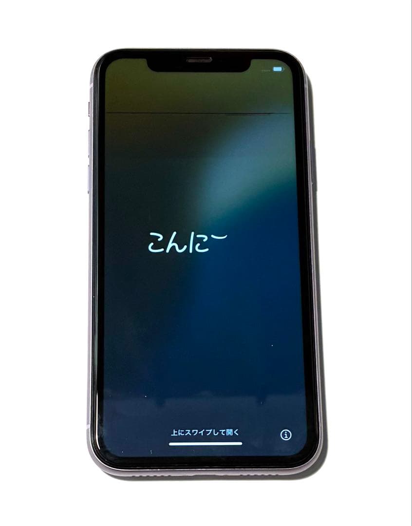 iPhone 11 64GB パープル SIMフリー 液晶不良 ジャンク