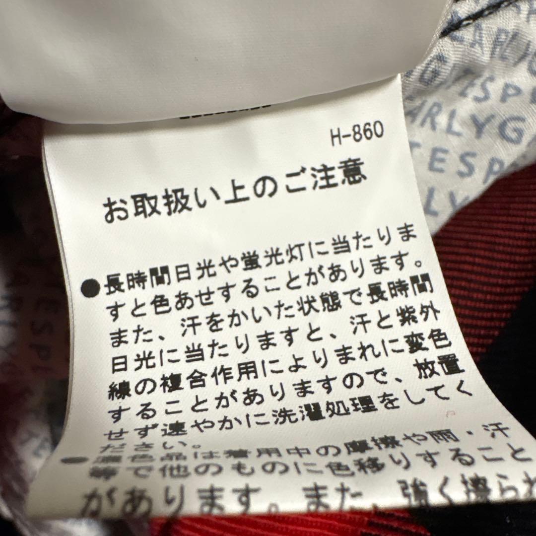 【美品】PEARLY GATES チェックパンツ レッド/ブラック