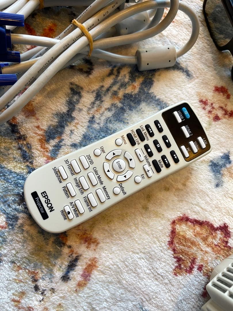 美品 EPSON プロジェクター EH-TW5350 581時間 3Dメガネ