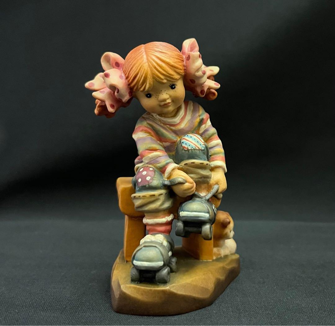 メ*ん様 【限定品】ANRI アンリ人形 Sarah Kay「少女と仔猫」サラ・