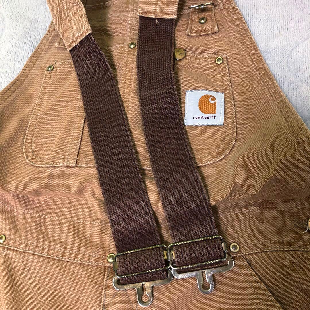 Carhartt ダックダブルニー オーバーオール 古着 ビンテージ