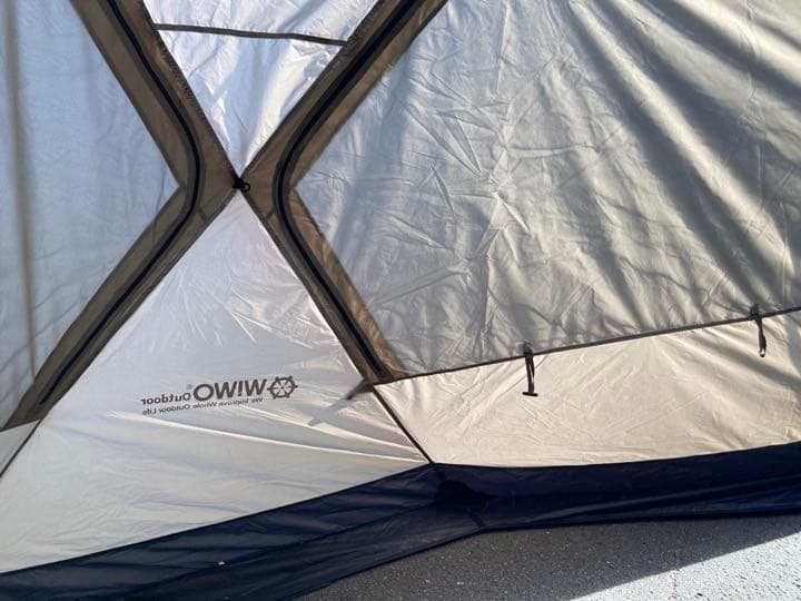 WIWO ヤクドーム350 ウィーオ  ドームテント 希少　ブラウン