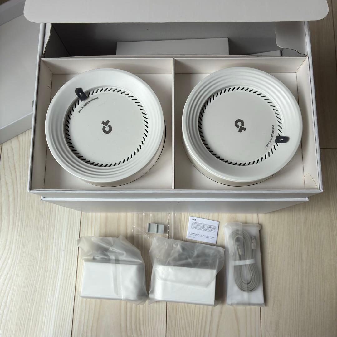 【美品】Deco BE75 TP-Link BE17000 メッシュWi-Fi