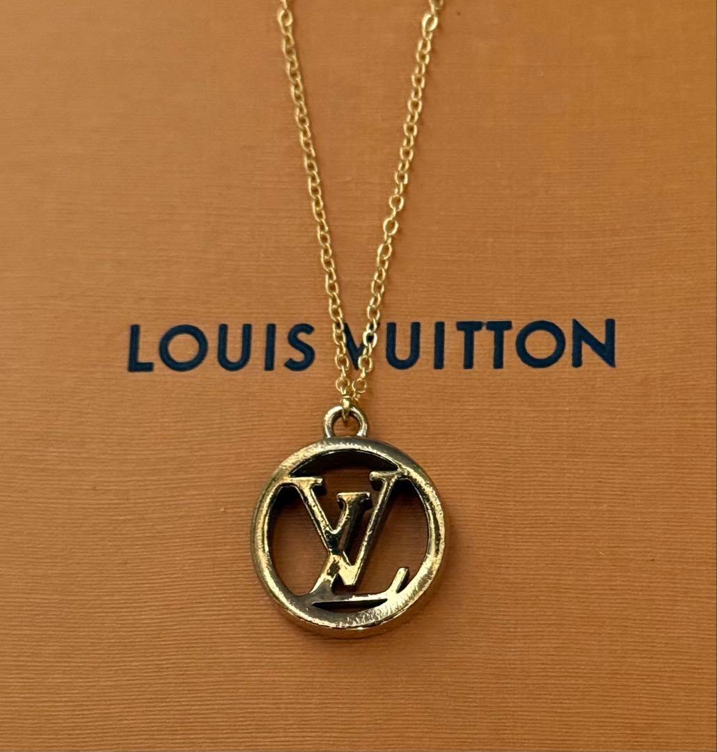 極美品‼️ louis vuitton ルイヴィトン チャームネックレス【正規品】
