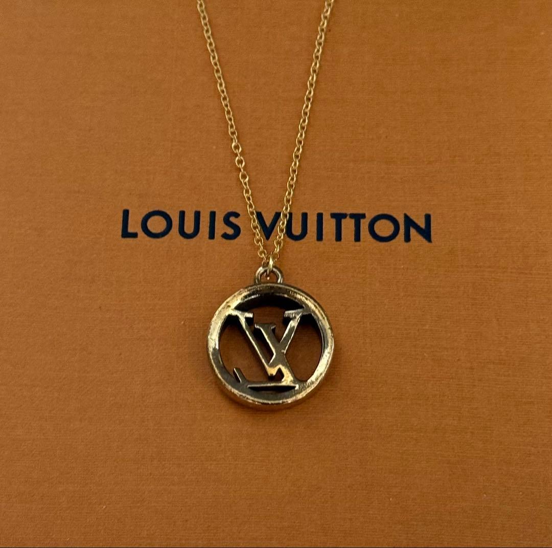 極美品‼️ louis vuitton ルイヴィトン チャームネックレス【正規品】