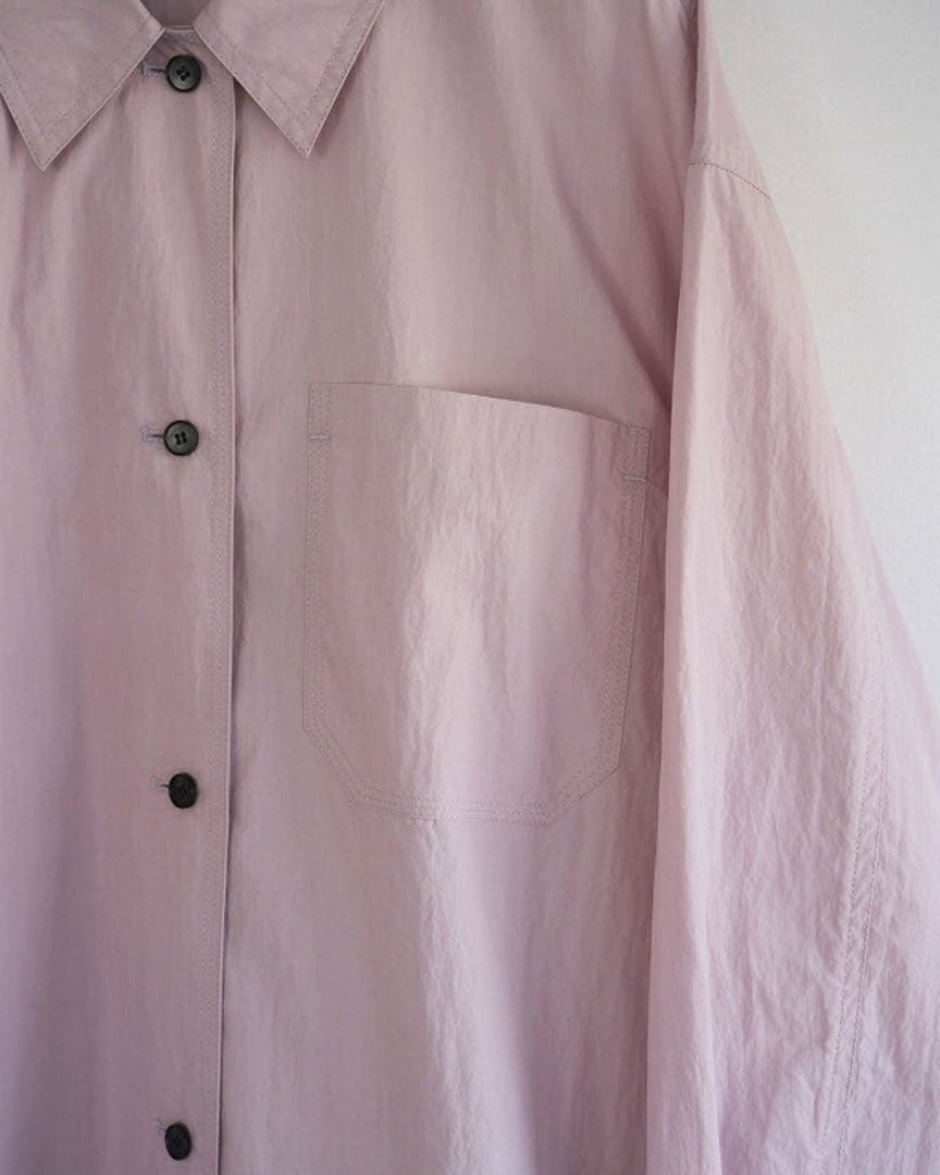 新品anuke Over Pocket Shirtsピンク
