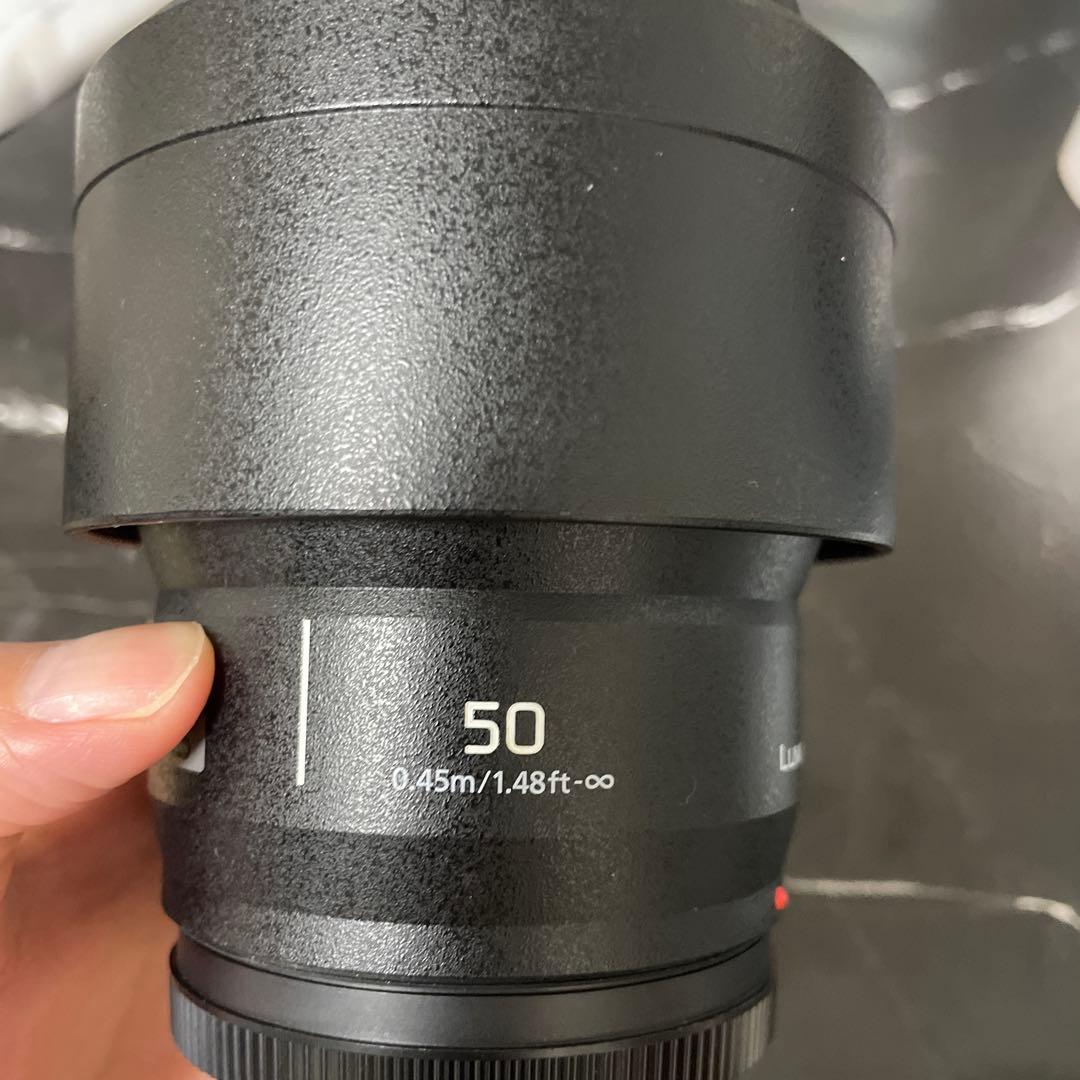 中古品 LUMIX 50mm f/1.8 単焦点レンズ