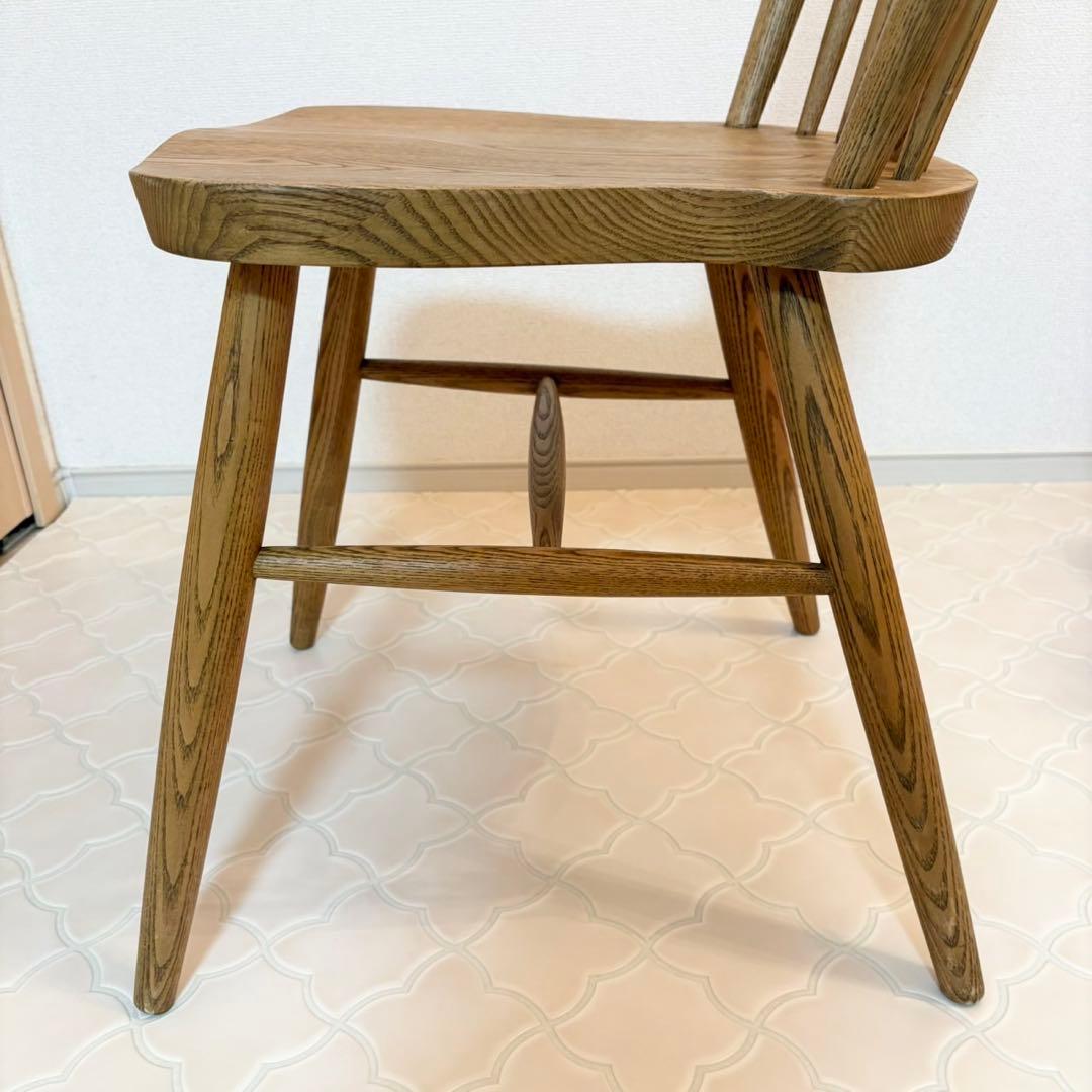 関家具 クラッシュゲート コールチェア 天然木 木製椅子