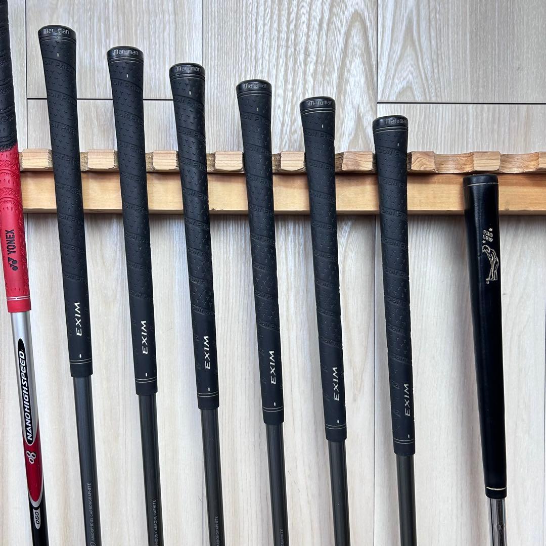 【メンズ右】ヨネックス マルマンNANOV R メンズゴルフセット　初心者