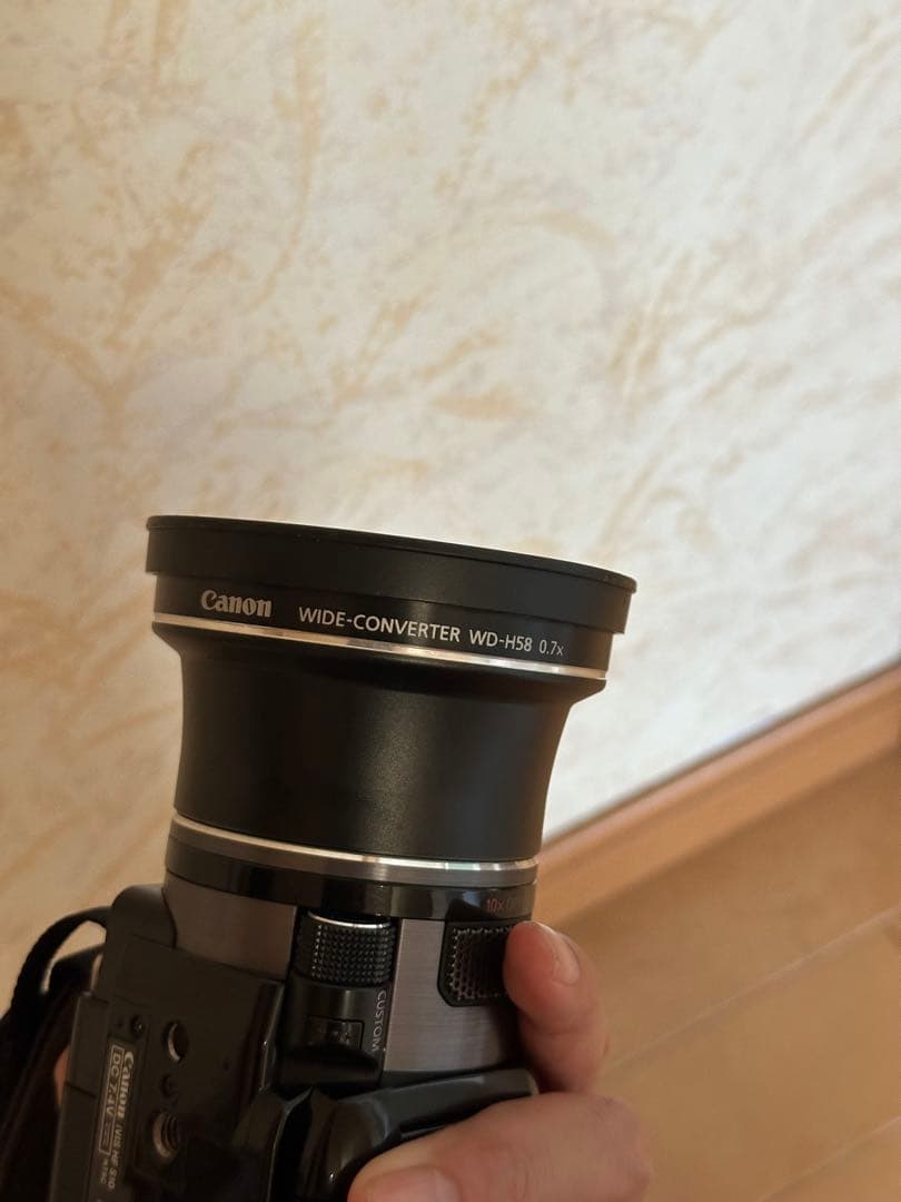 CANON iVIS HF S10 & HS21 ビデオカメラ２台 広角レンズ