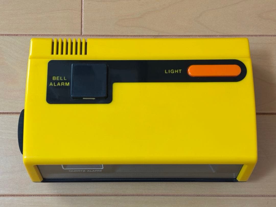 シチズン(CITIZEN) 昭和レトロ(パタパタ時計)8RD104【黄色】