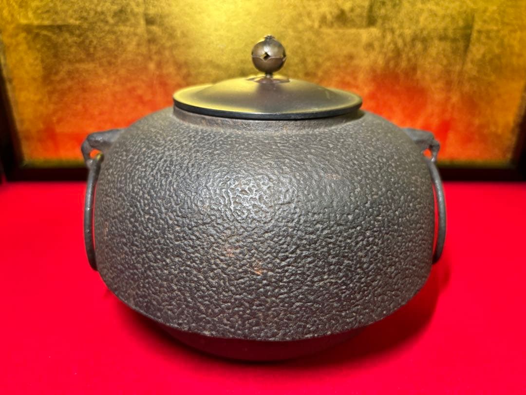 風炉 釜 灰 敷板 釜敷瓦 茶道具