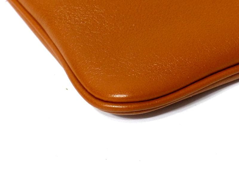 【2486】 未使用品 HERMES エルメス アリーヌ ミニ ゴールド Z刻