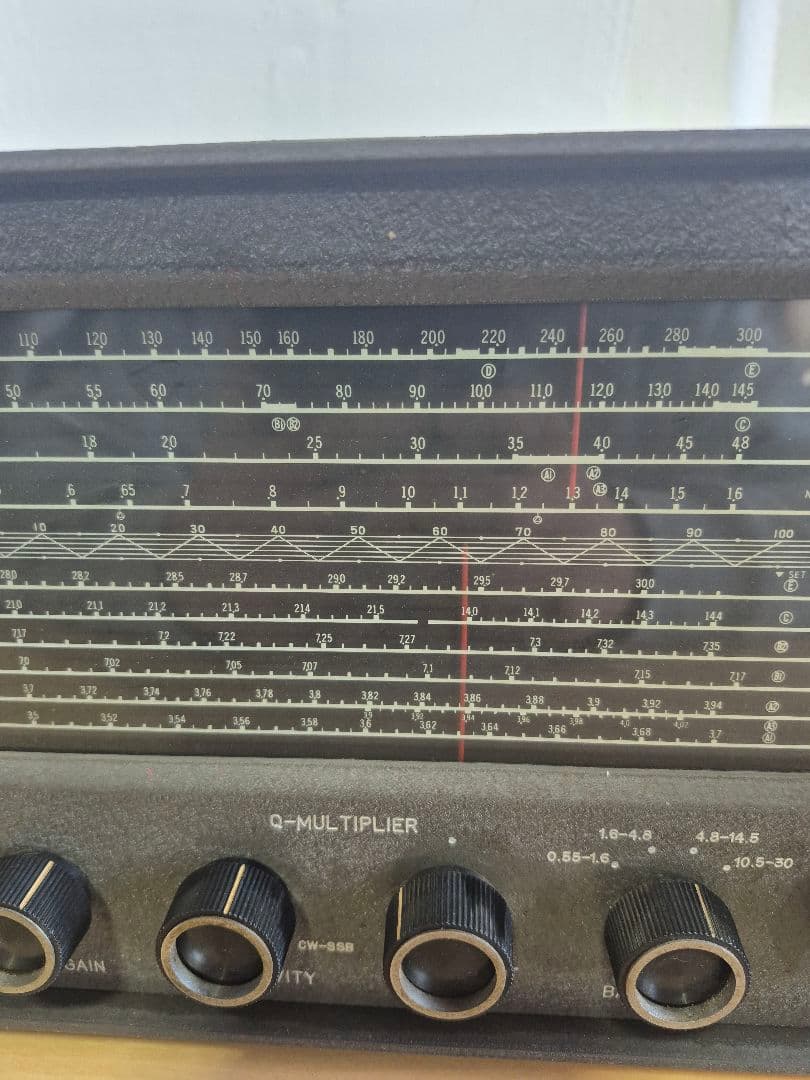 リ*ア様 TORIO 真空管式受信機 トランシーバー 9R-59 通電○　ジャン