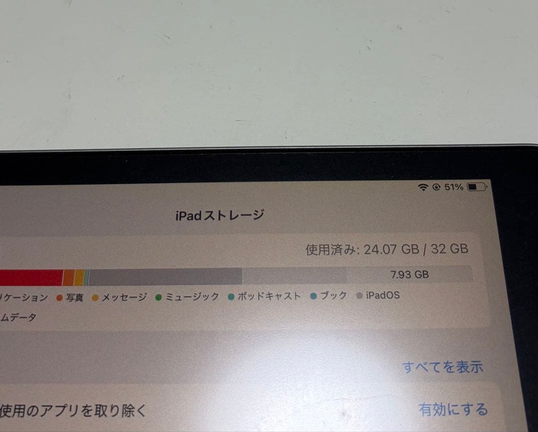 Apple iPad 第7世代 WiFi 32GBスペースグレー 本体